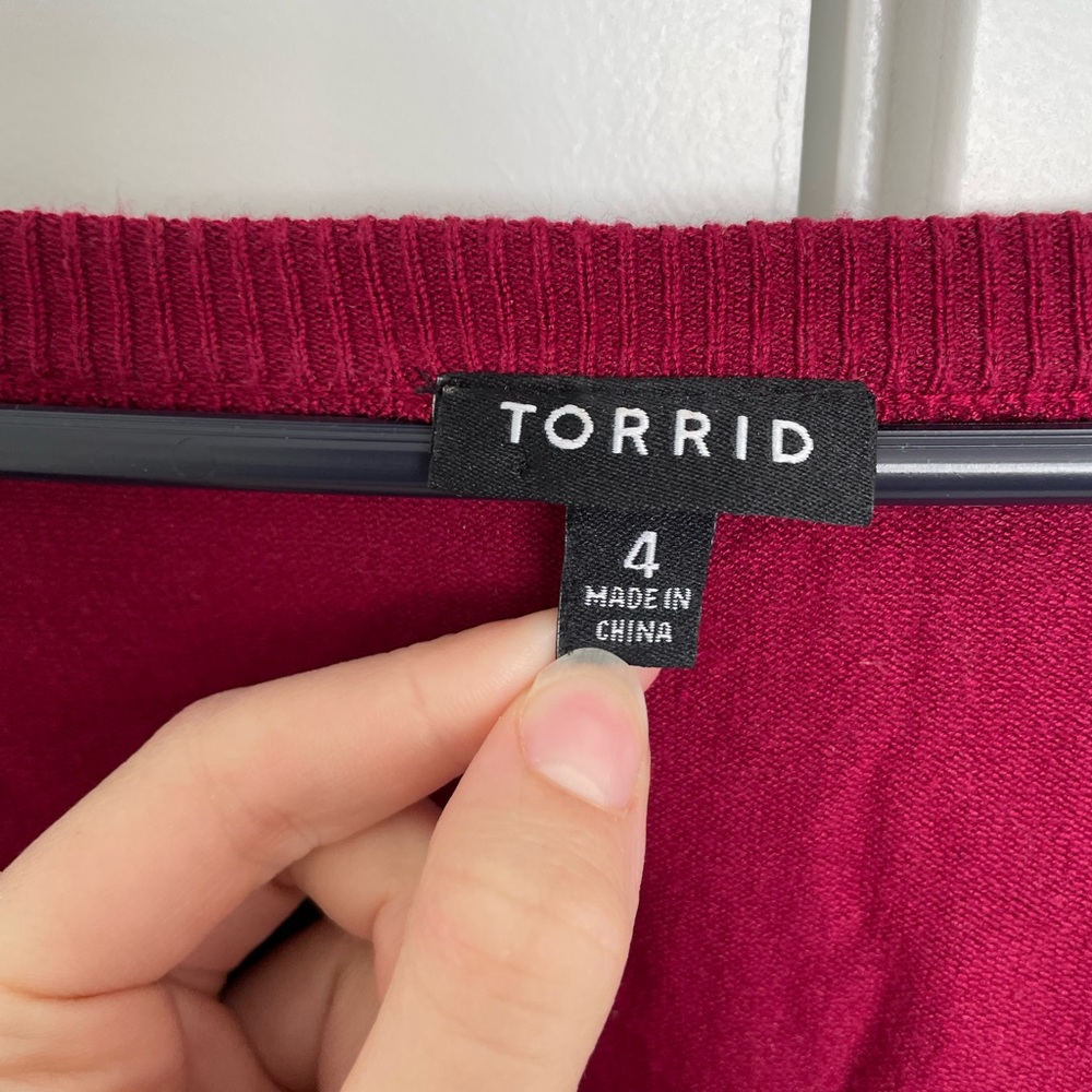 Maroon Sweater - Picture 3 of 3